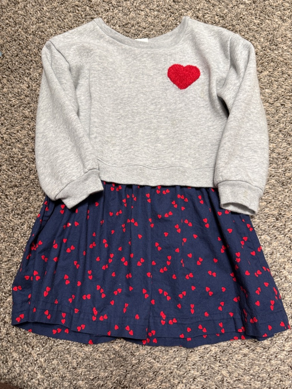 Gap 4T heart dress